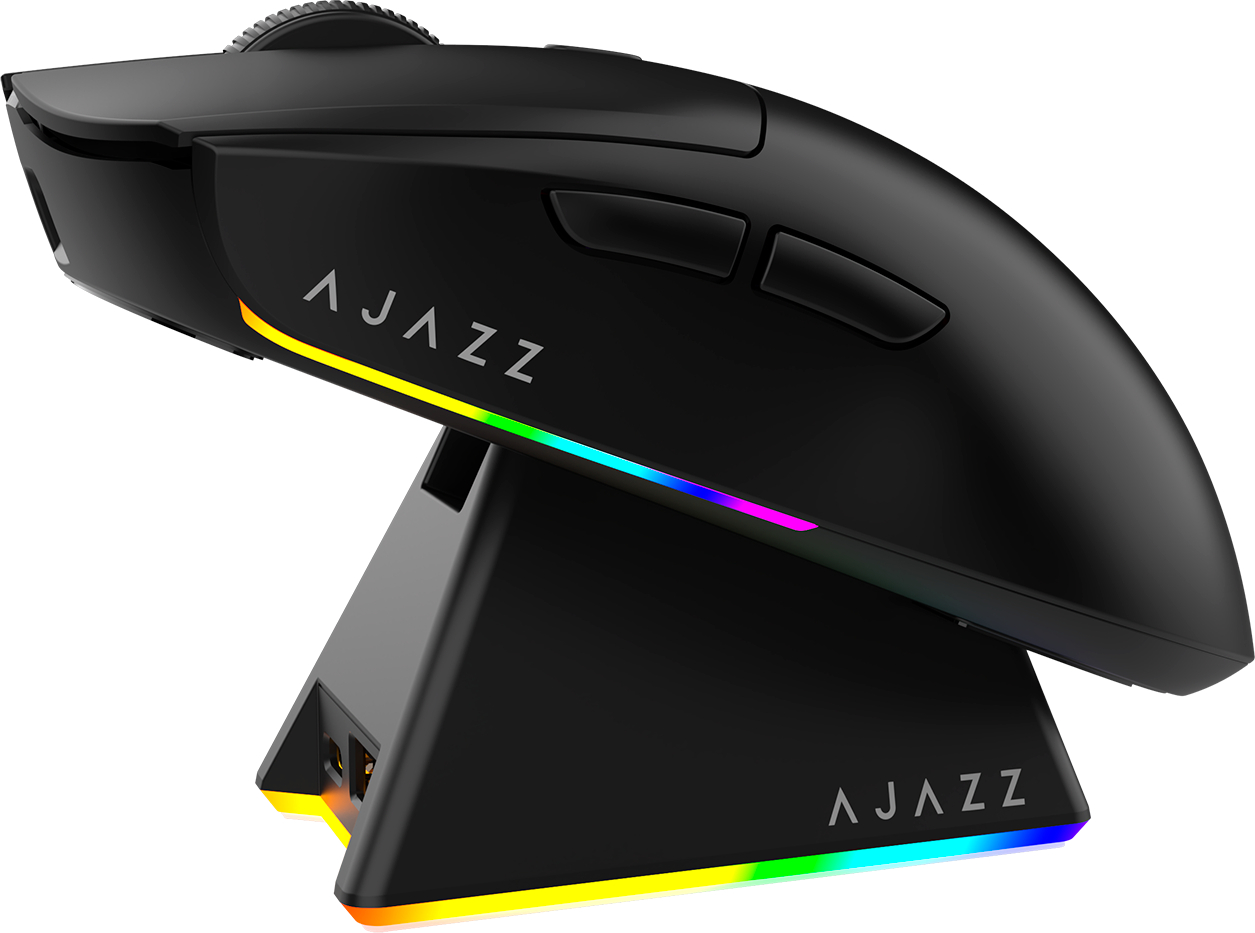 Миша бездротова ігрова Ajazz AJ139 V2 MC -3 Mod-Black-Pixart 3311 (AJ139-V2-MC-B) - Фото 1