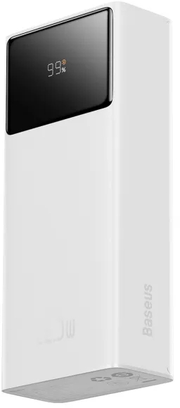 Батарея мобільна Baseus Star Lord Display 22.5W 30000 mAh QC3.0 PD3.0 White (PPXJ080102) - Фото 1