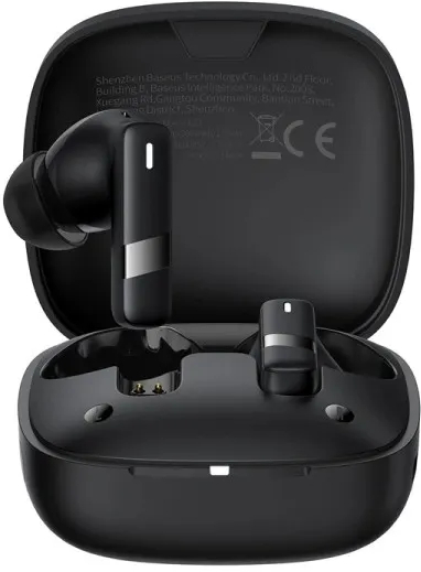 Купити Навушники вкладиші бездротові TWS Baseus Bowie E20 True Wireless Earphones Cluster Black (A00069700113-00) - Фото 1 Навушники вкладиші бездротові TWS Baseus Bowie E20 True Wireless Earphones Cluster Black (A00069700113-00) - Фото 1