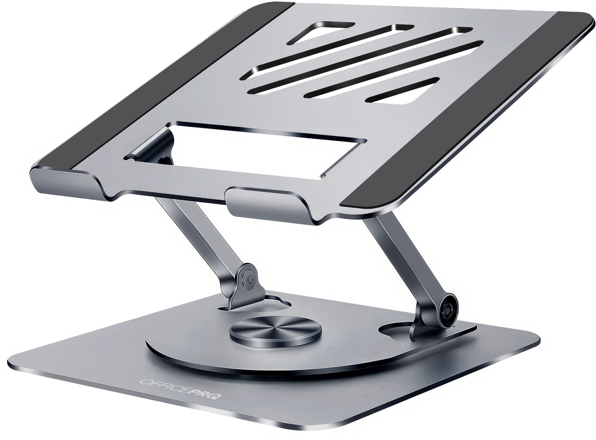 Підставка під ноутбук OfficePro LS799G Aluminum alloy Gray - Фото 1