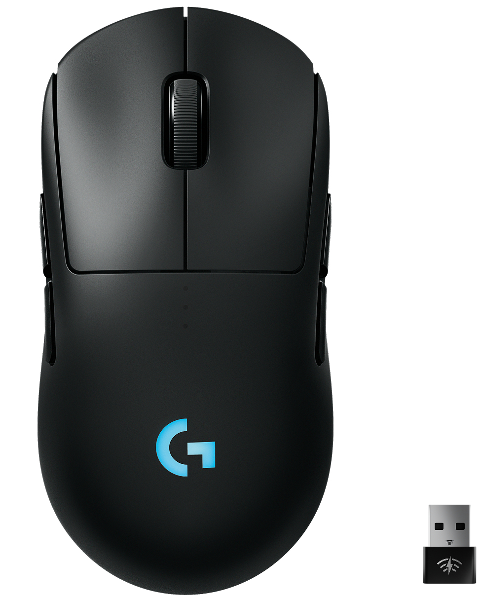 Миша бездротова ігрова Logitech G Pro 2 LightSpeed Wireless/USB Black + оновлений приймач 8kHz (991-000559) - Фото 1