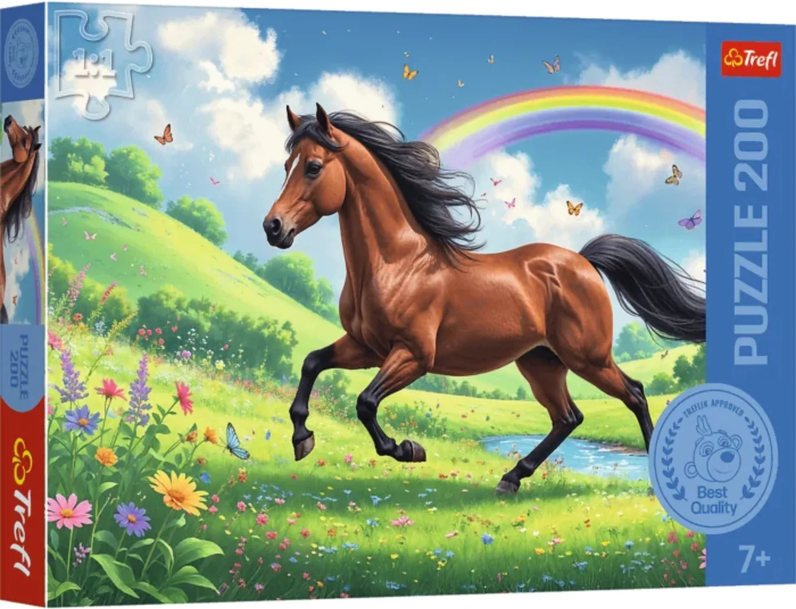 Пазлы (8+) Trefl 200 KAZSTUDIO SA Гордый конь (5900511133554) - Фото 1
