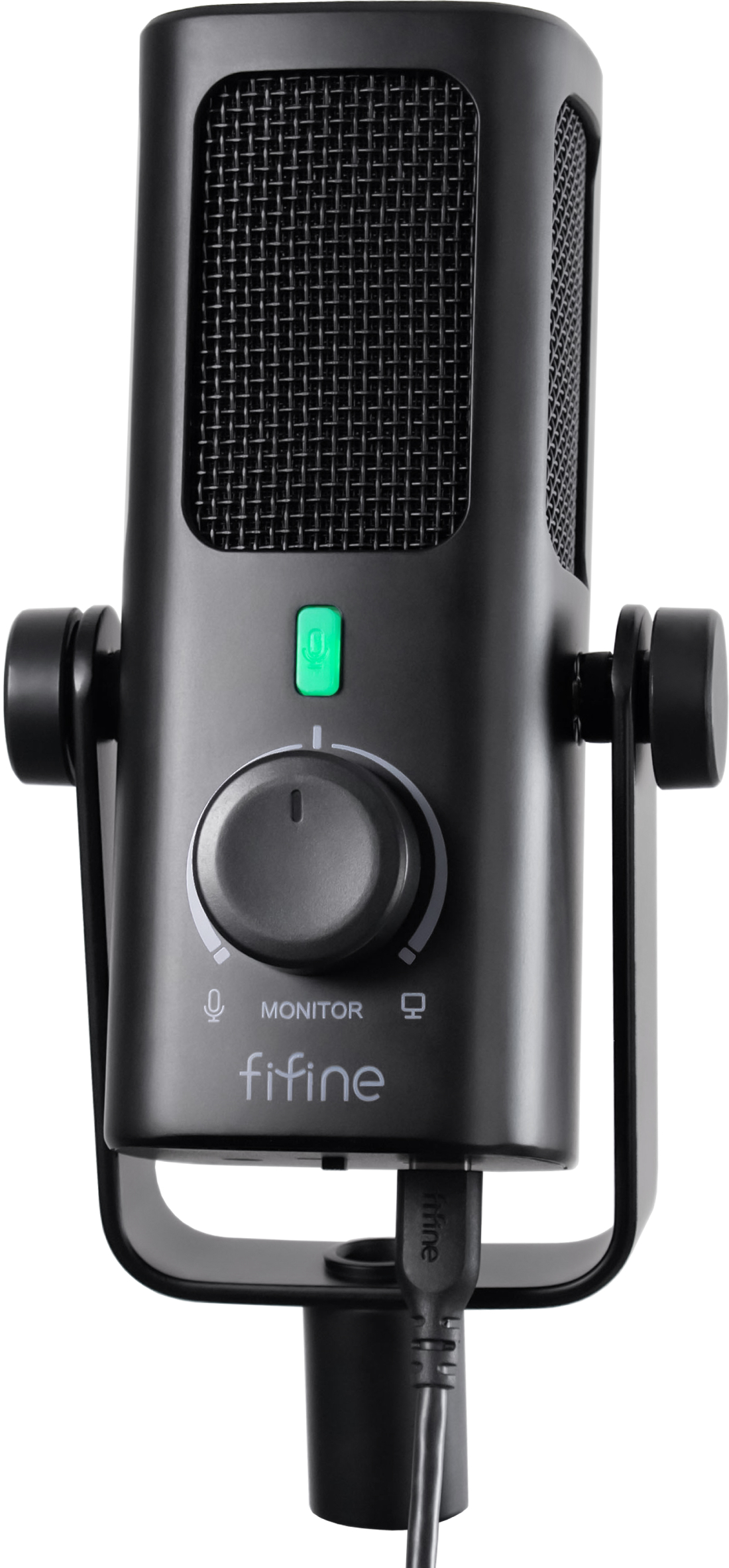 Микрофон для компьютера проводной Fifine Profile 3 USB Black - Фото 1
