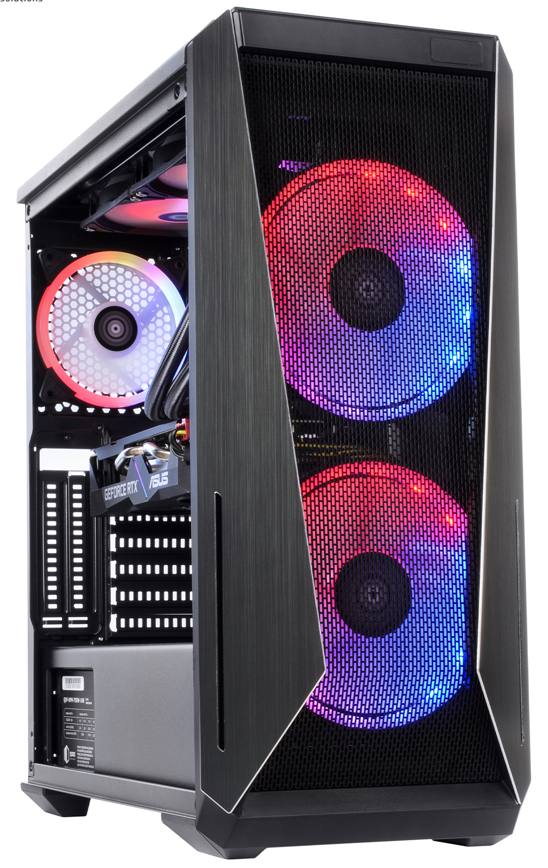 Системный блок QUBE QB i5 13600KF RTX 3060 12GB W1 64102Win (i513600KFRTX306012GBW164102Win) - Фото 1