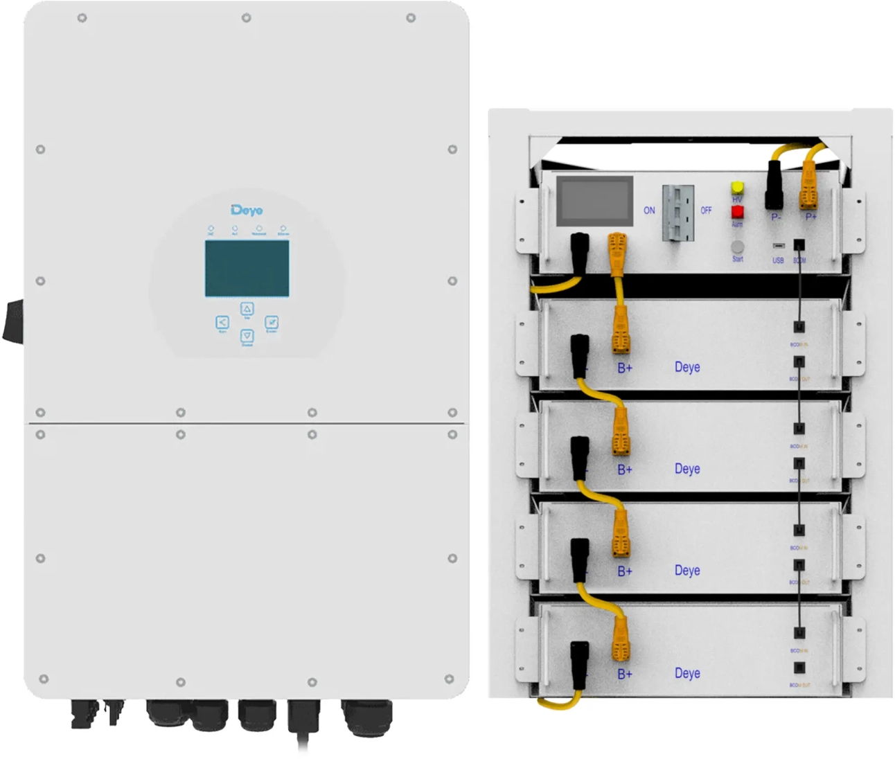 Система хранения энергии Deye SUN-15K-SG01HP3-EU-AM2-BOS-G4-20.48kW-LFP - Фото 1