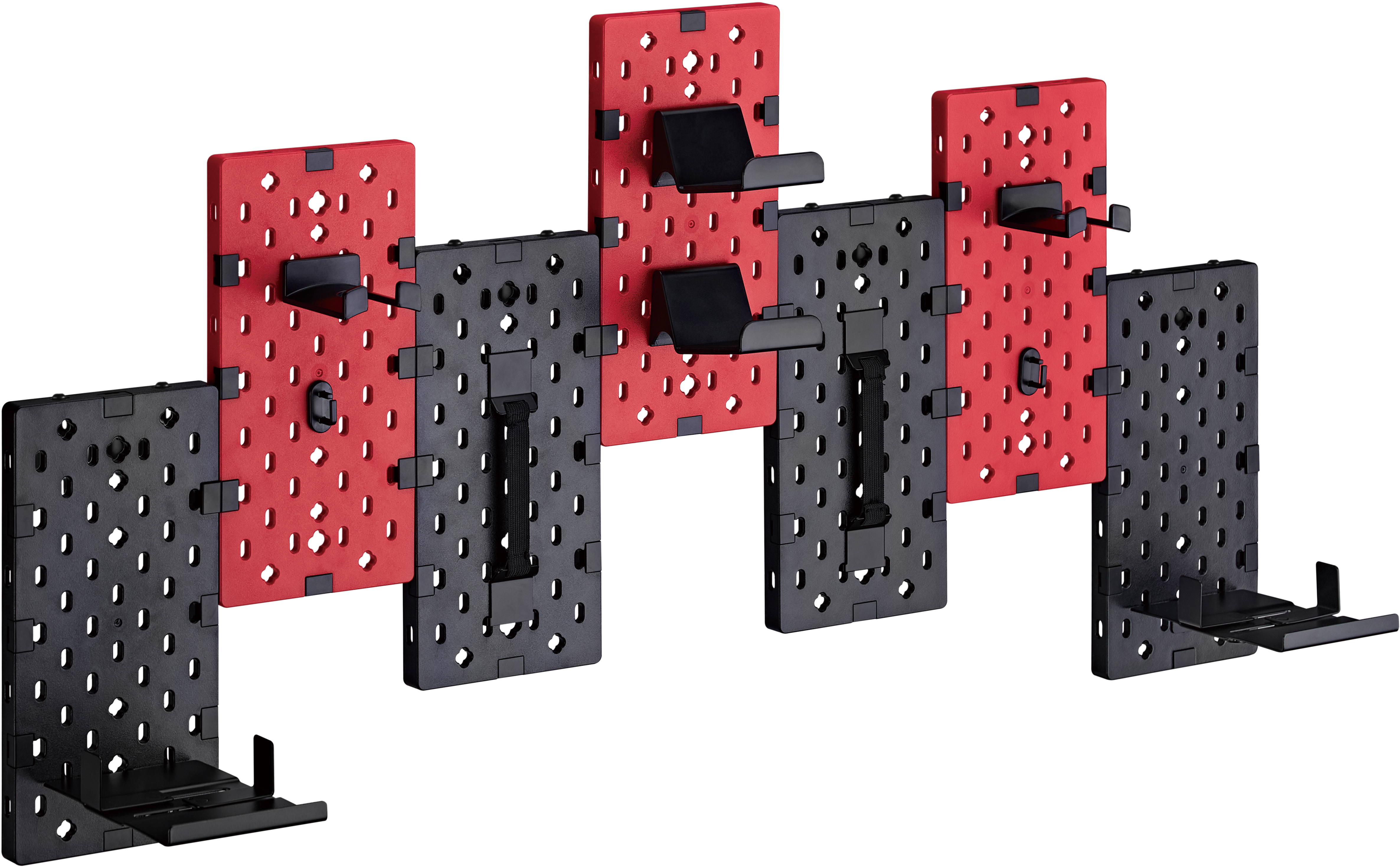 Настенная доска-органайзер OfficePro WO1080B Black/Red - Фото 1