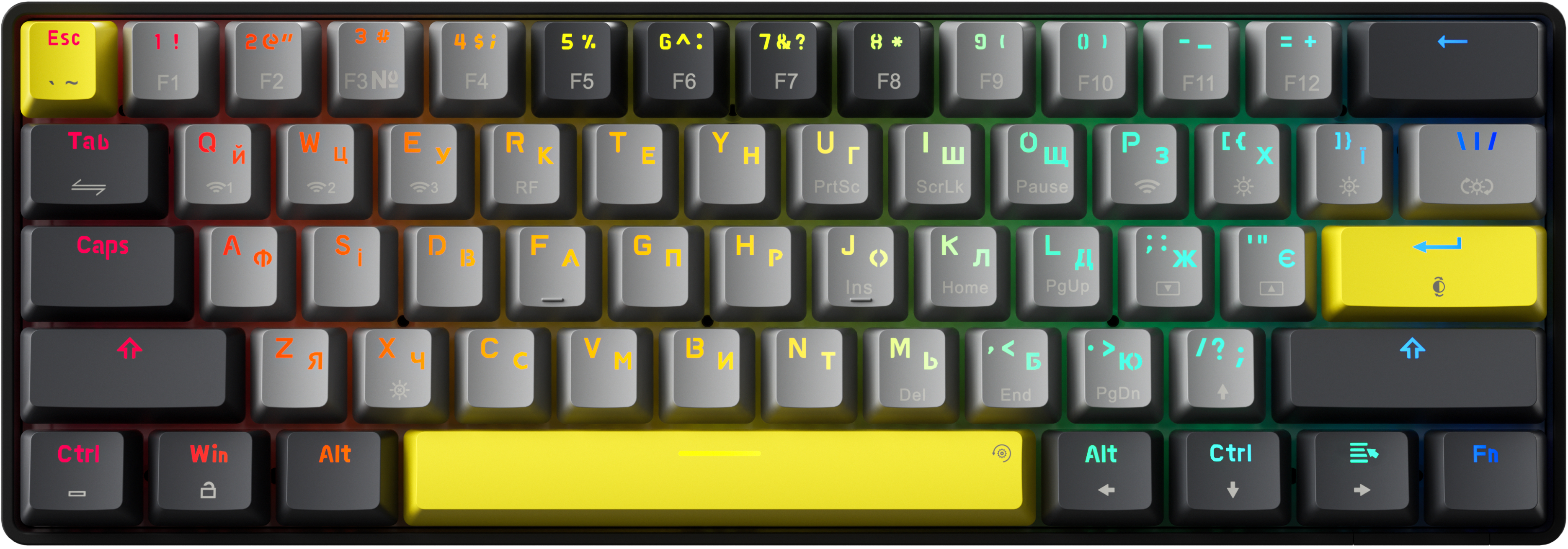 Клавиатура беспроводная игровая GamePro MK130G Pro - Фото 1