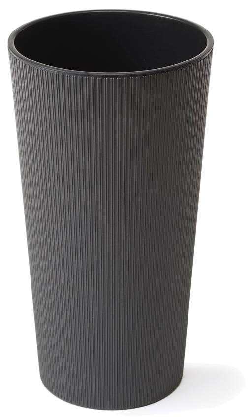 Вазон Lamela LILIA jumper 295х571 мм графитовый (9508655) - Фото 1