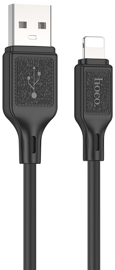 Кабель синхронізації даних HOCO X90 iP Black (6931474788405) - Фото 1