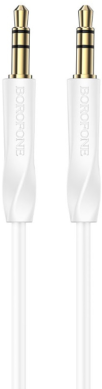 Кабель 3.5 мм - 3.5 мм BOROFONE BL16 Clear sound AUX White (6974443389173) - Фото 1