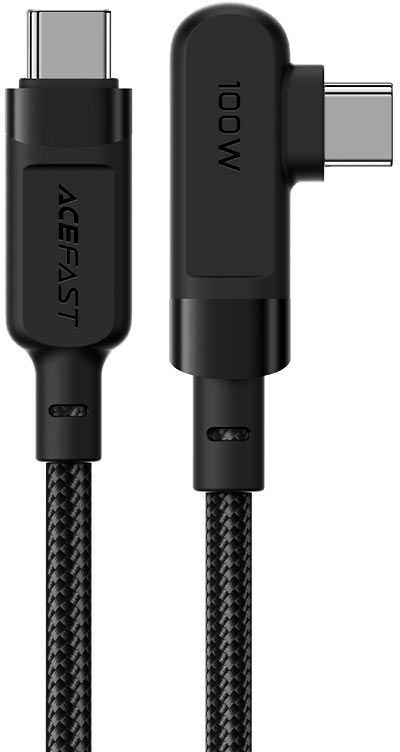 Кабель синхронизации данных AceFast C5-03 USB-C to USB-C 100W 2m Black (6974316281016) - Фото 1