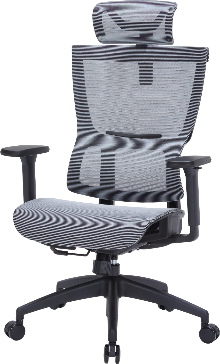 Кресло офисное OfficePro Elegant (OC660-B-DG-DG) Black/Dark Gray - Фото 1