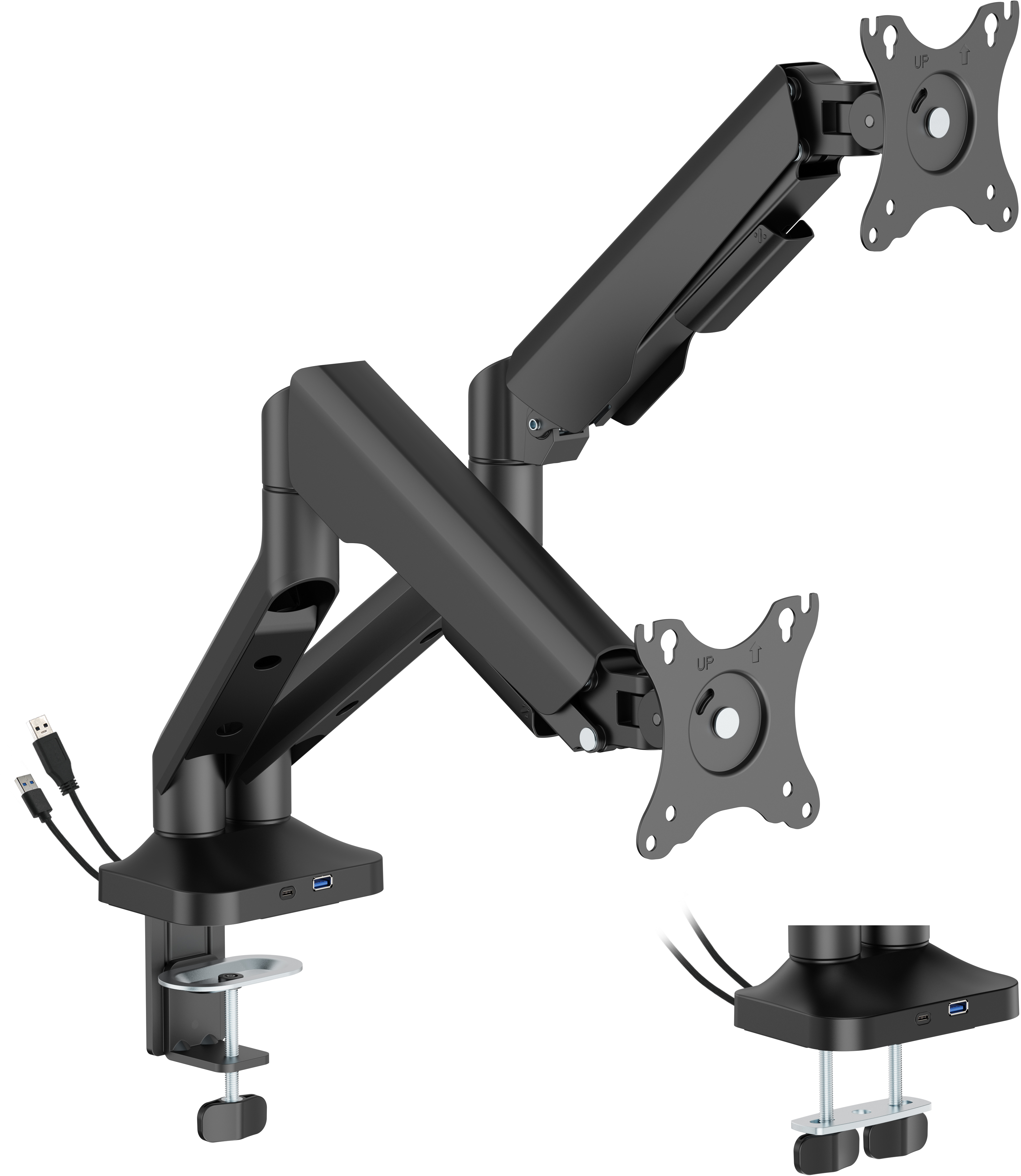 Крепление настольное OfficePro MA452B Black - Фото 1