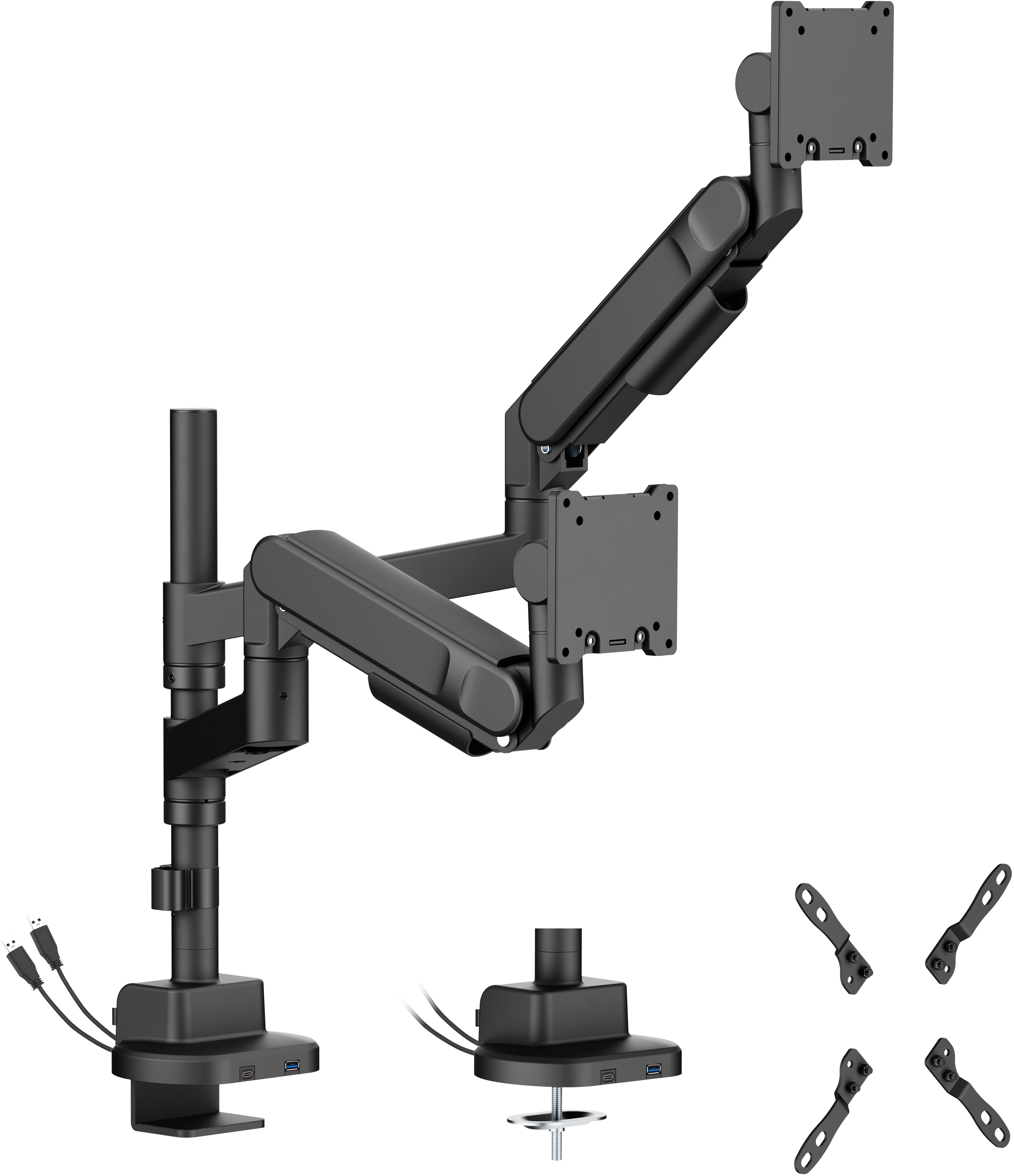 Крепление настольное OfficePro MAH752B Black - Фото 1