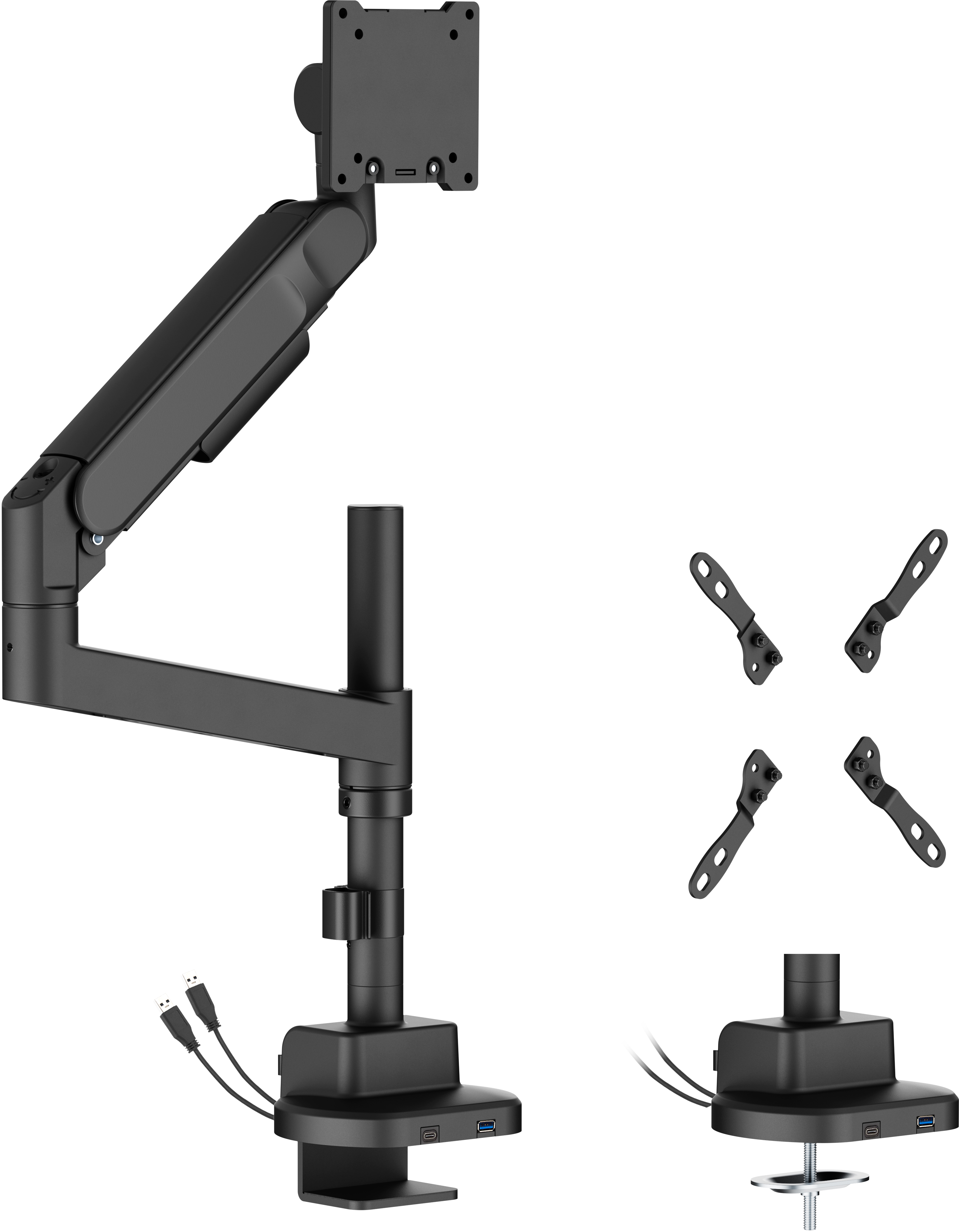 Крепление настольное OfficePro MAH751B Black - Фото 1