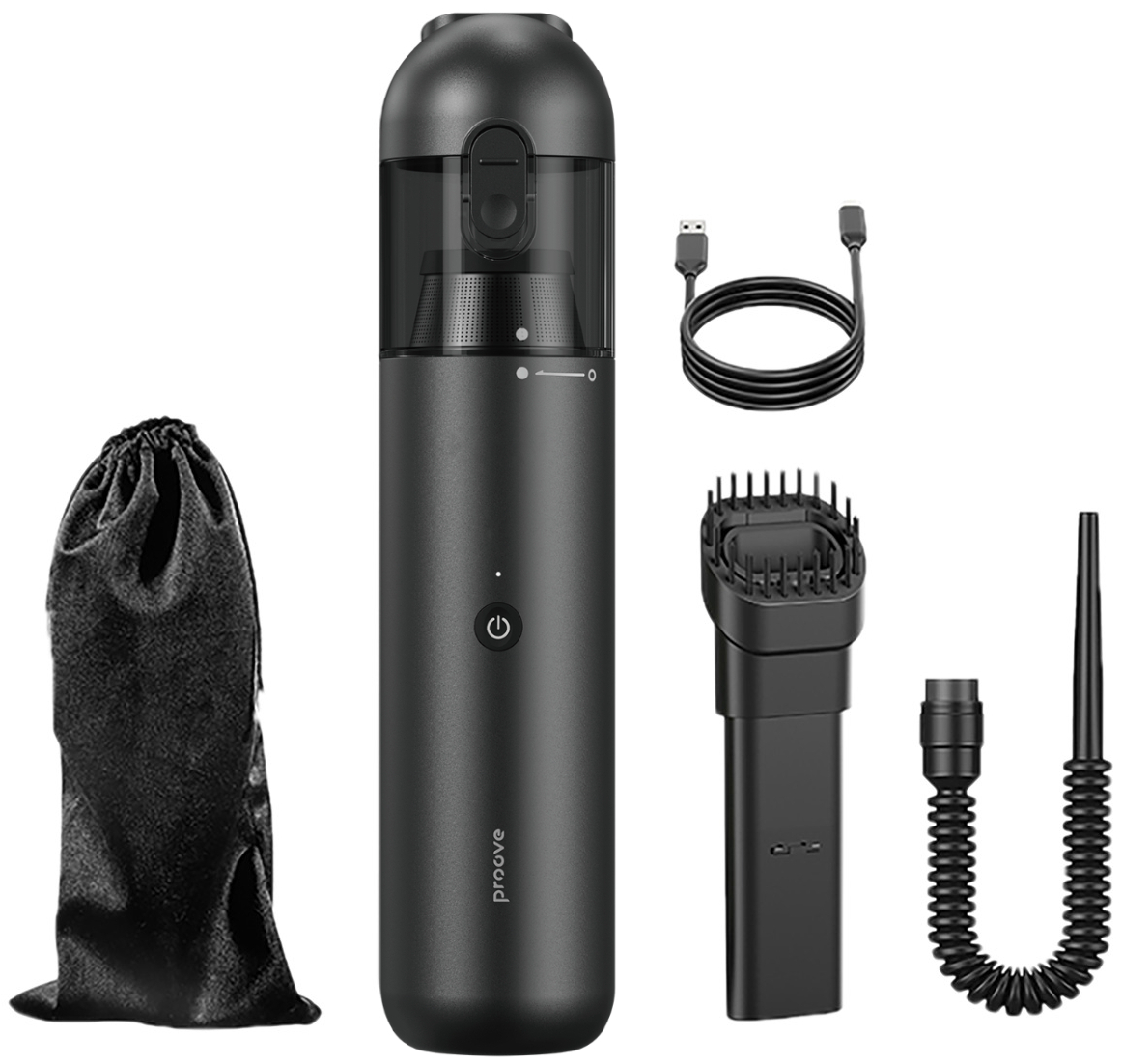 Купити Автомобільний пилосос Proove Void Assistant C1 (7500pa) (PVV170010001) - Фото 1 Автомобільний пилосос Proove Void Assistant C1 (7500pa) (PVV170010001) - Фото 1