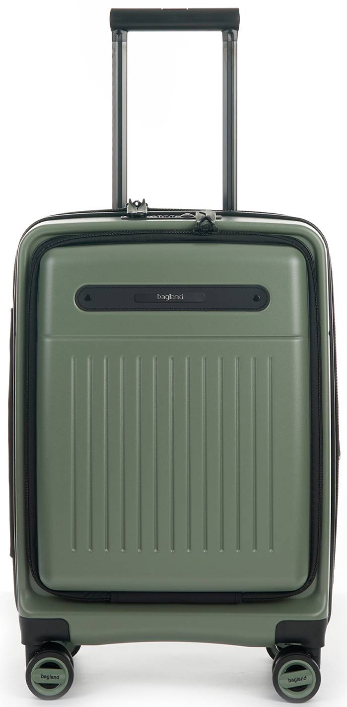 Чемодан Bagland VELO Small хаки (1140721770) - Фото 1