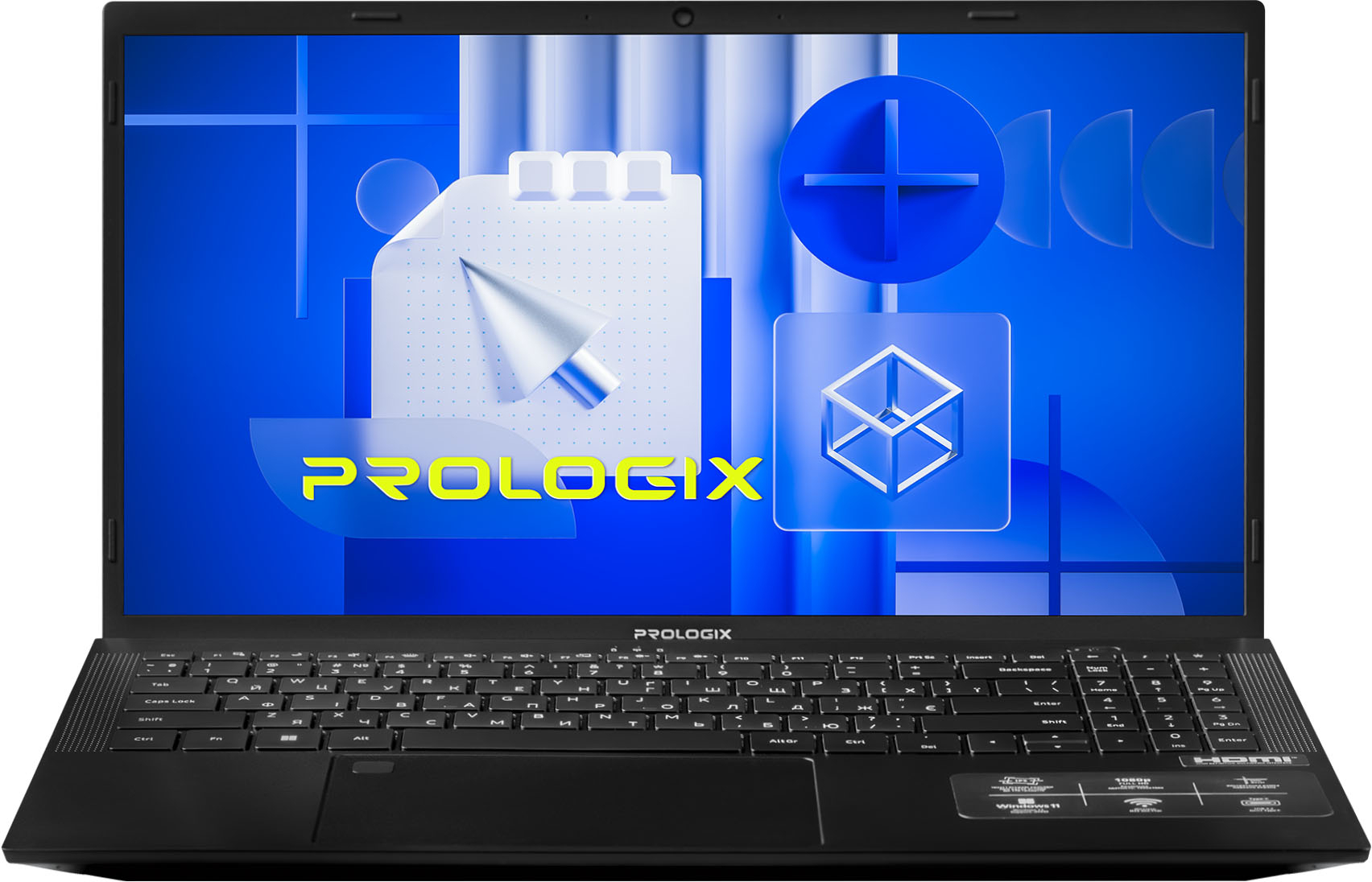 Ноутбук ProLogix M15-725 (PLN725.I513.32.S4.WP11E.192)  Black - Фото 1