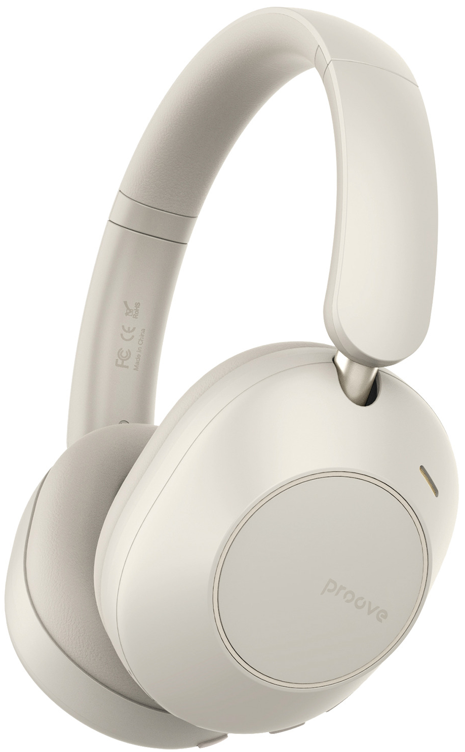 Наушники накладные беспроводные Proove Silence 3D with ANC beige (HPSL00020007) - Фото 1