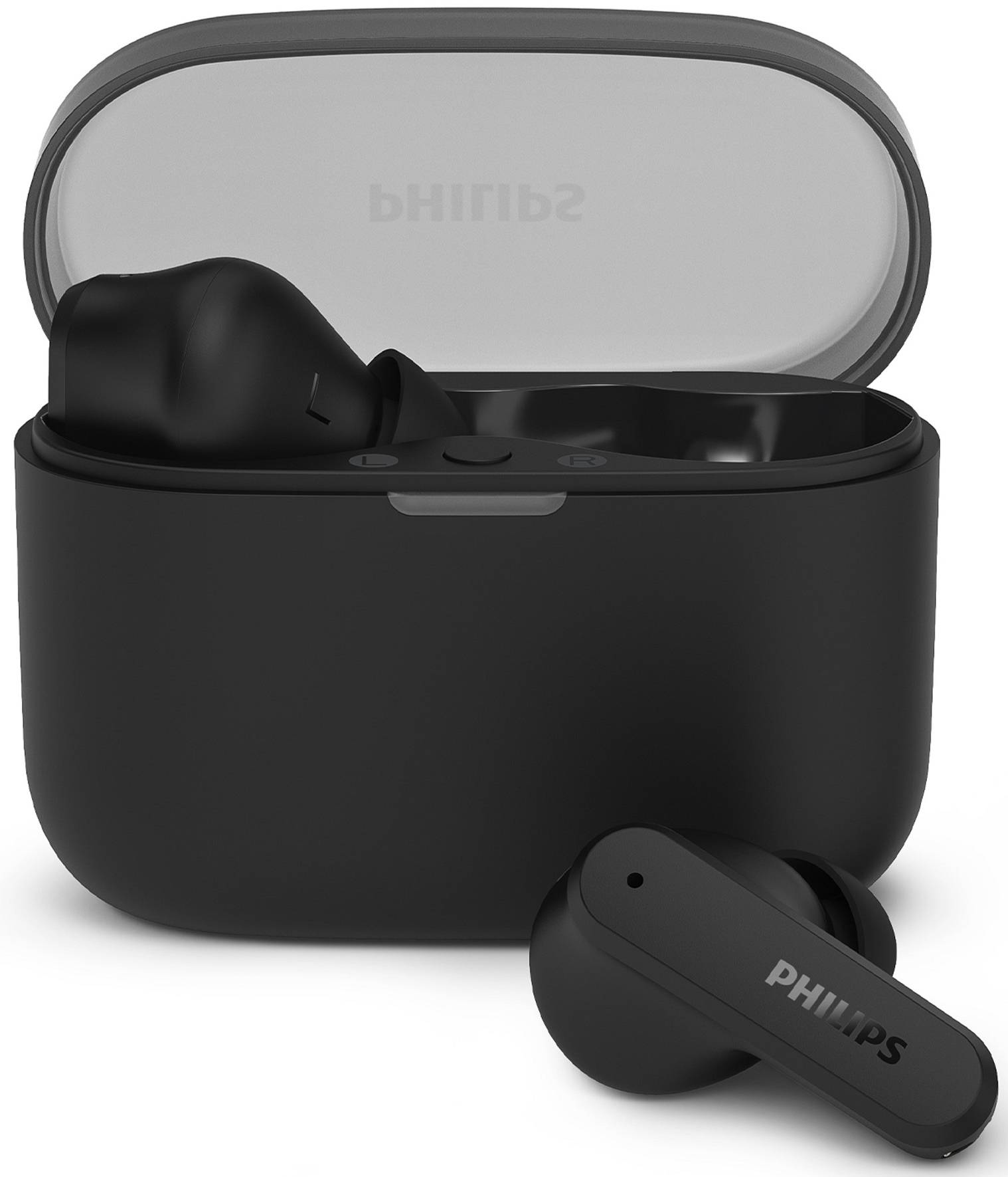 Навушники вкладиші бездротові TWS Philips TAT2000BK/00 - Фото 1