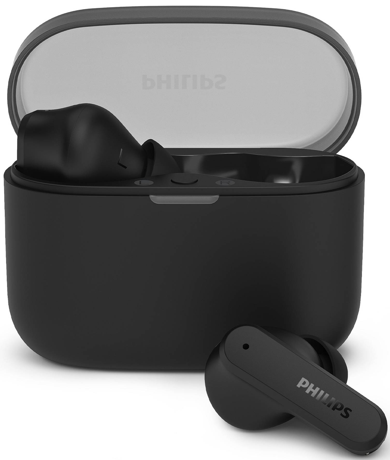 Навушники вкладиші бездротові TWS Philips TAT2000BK/00 - Фото 1