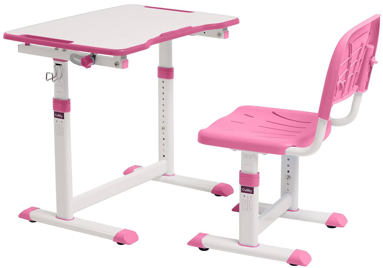 Комплект меблів шкільний 2 елементи Cubby Olea Pink - Фото 1