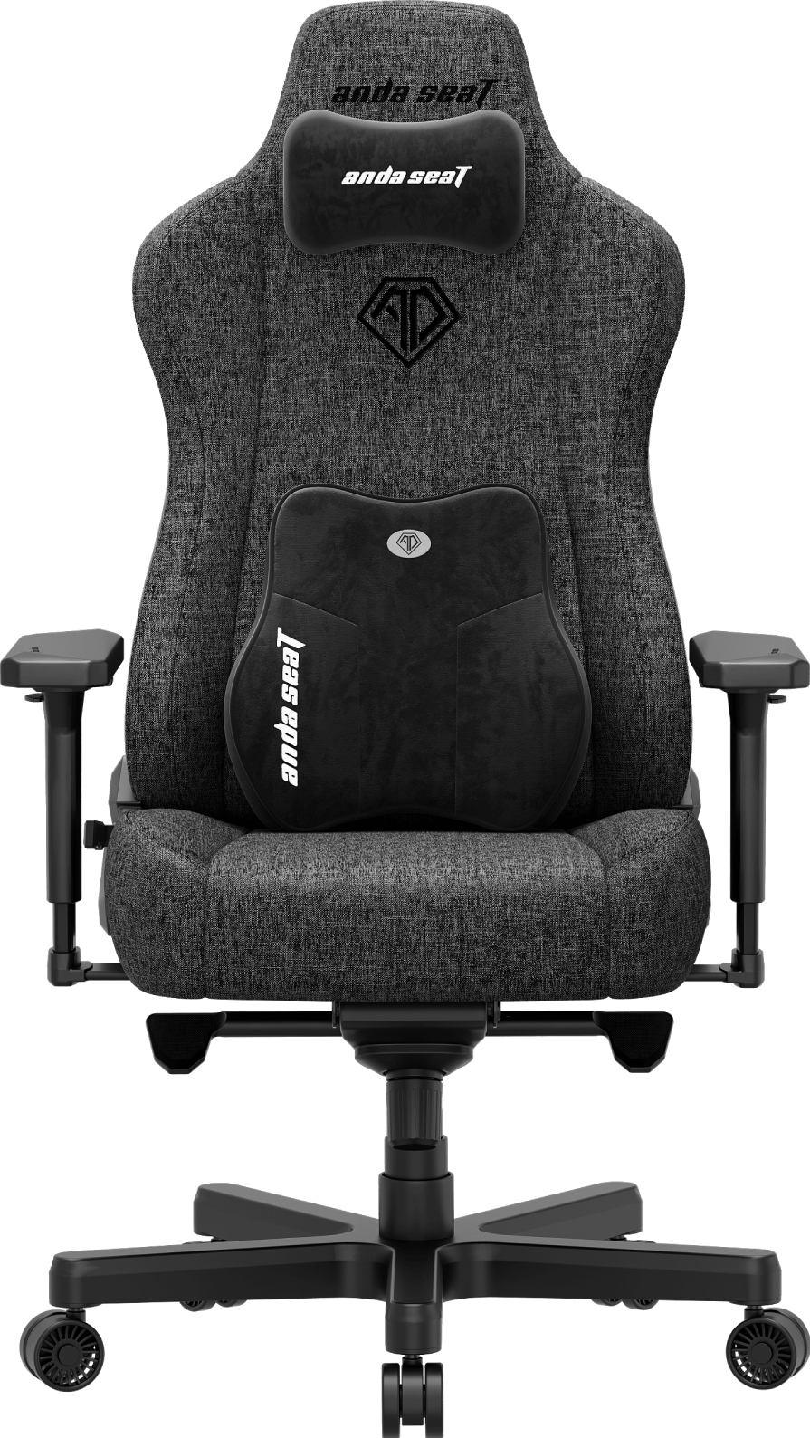 Крісло для геймерів Anda Seat Kaiser 3E XL Dark Grey Fabric (AD23YC-XL-09-GB-CF-G01)