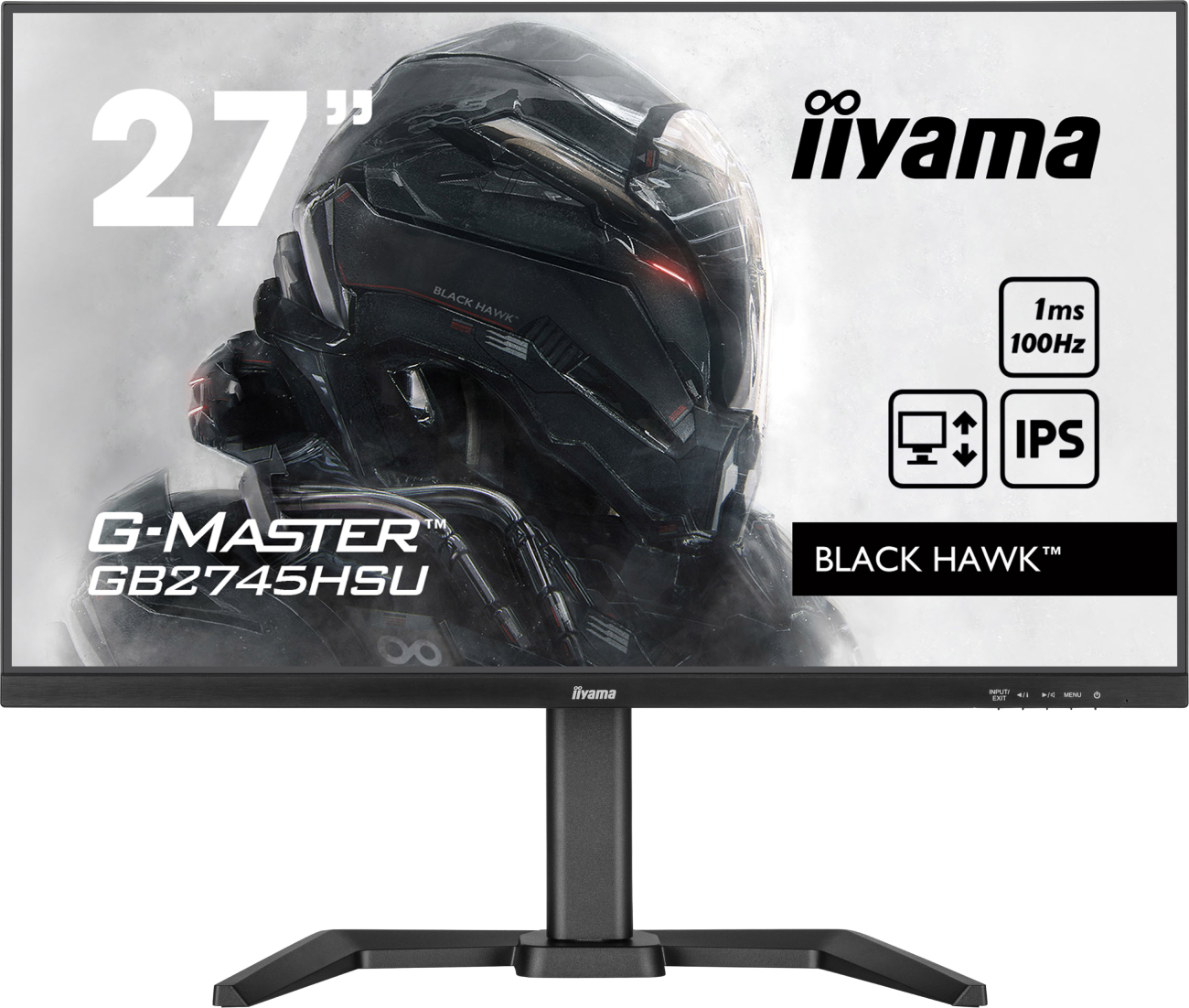 Монитор игровой IIYAMA GB2745HSU-B2 - Фото 1