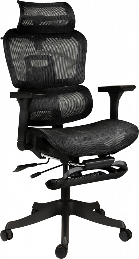 Кресло офисное GT Racer B-562 Black - Фото 1