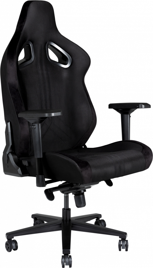 Крісло для геймерів GT Racer X-6120 Fabric Black - Фото 1