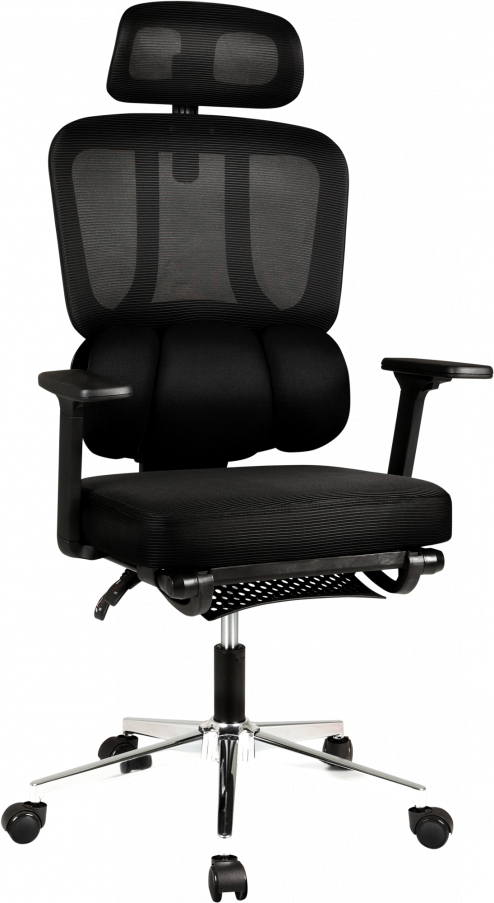 Кресло офисное GT Racer B-5003 Black - Фото 1