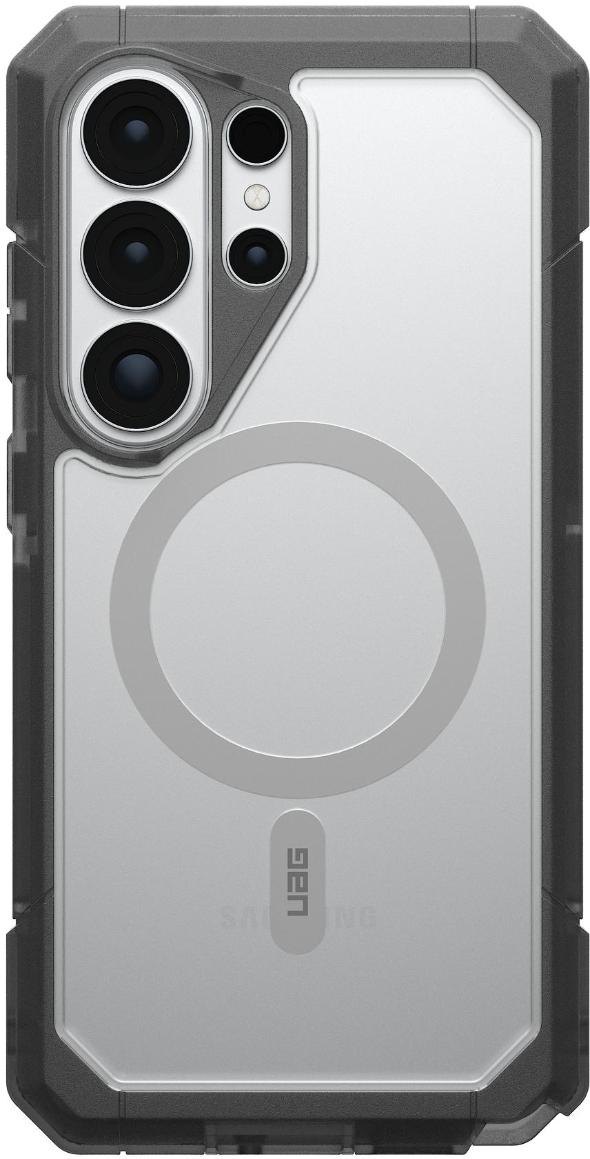 Чехол для смартфона UAG for Samsung Galaxy S26 Ultra, Trooper with Magnet, Clear/Ash (214516114G31) - Фото 1