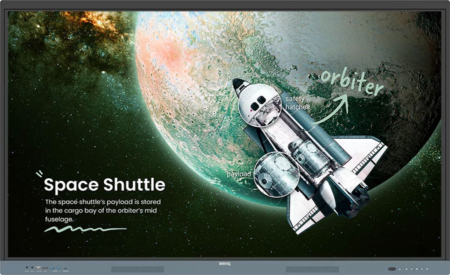 Интерактивная панель BenQ RE6504 (9H.F9ETK.DE6) - Фото 1