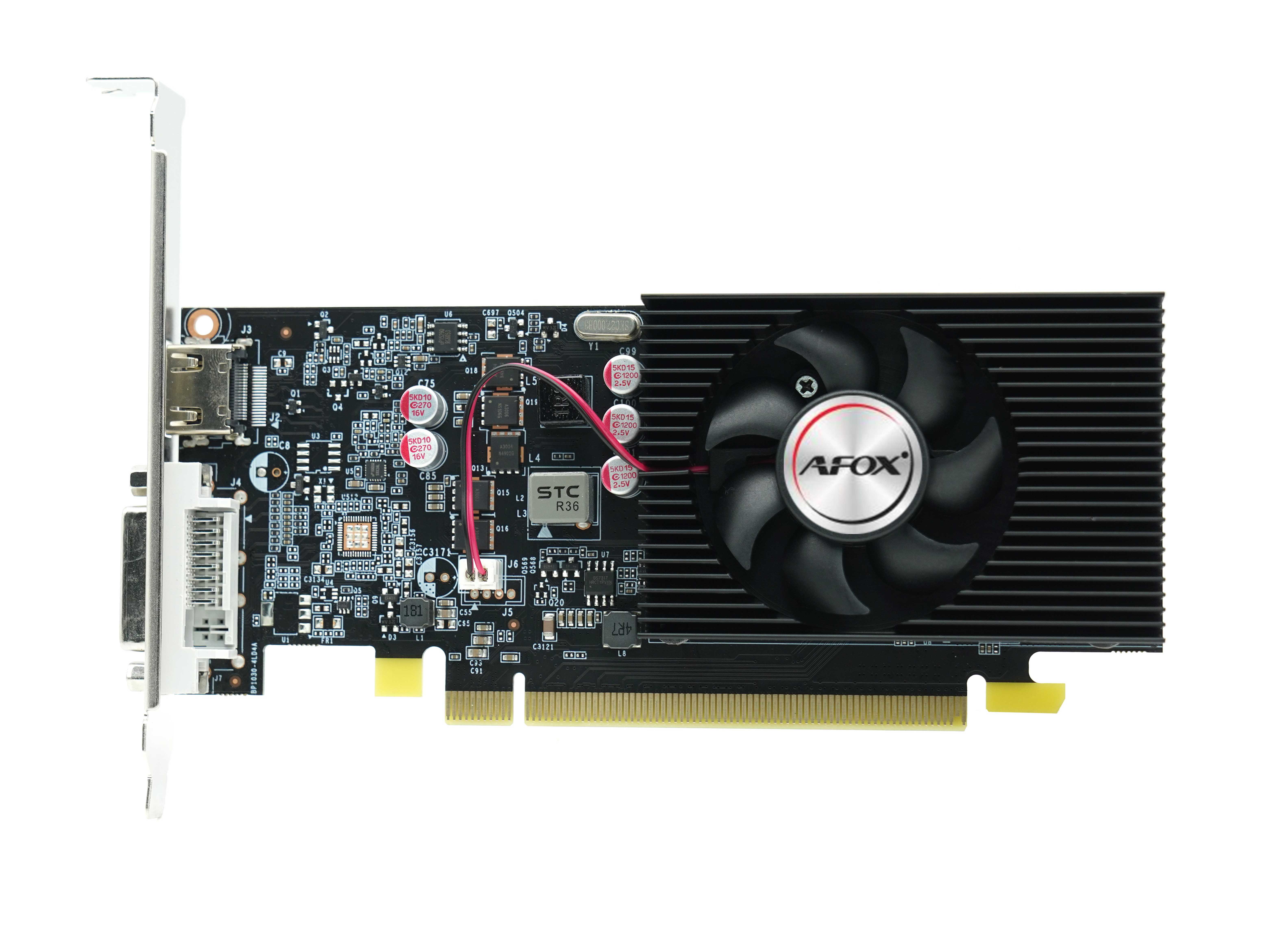 Відеокарта AFOX Geforce GT 1030 4GB GDDR4 (AF1030-4096D4L5) - Фото 1