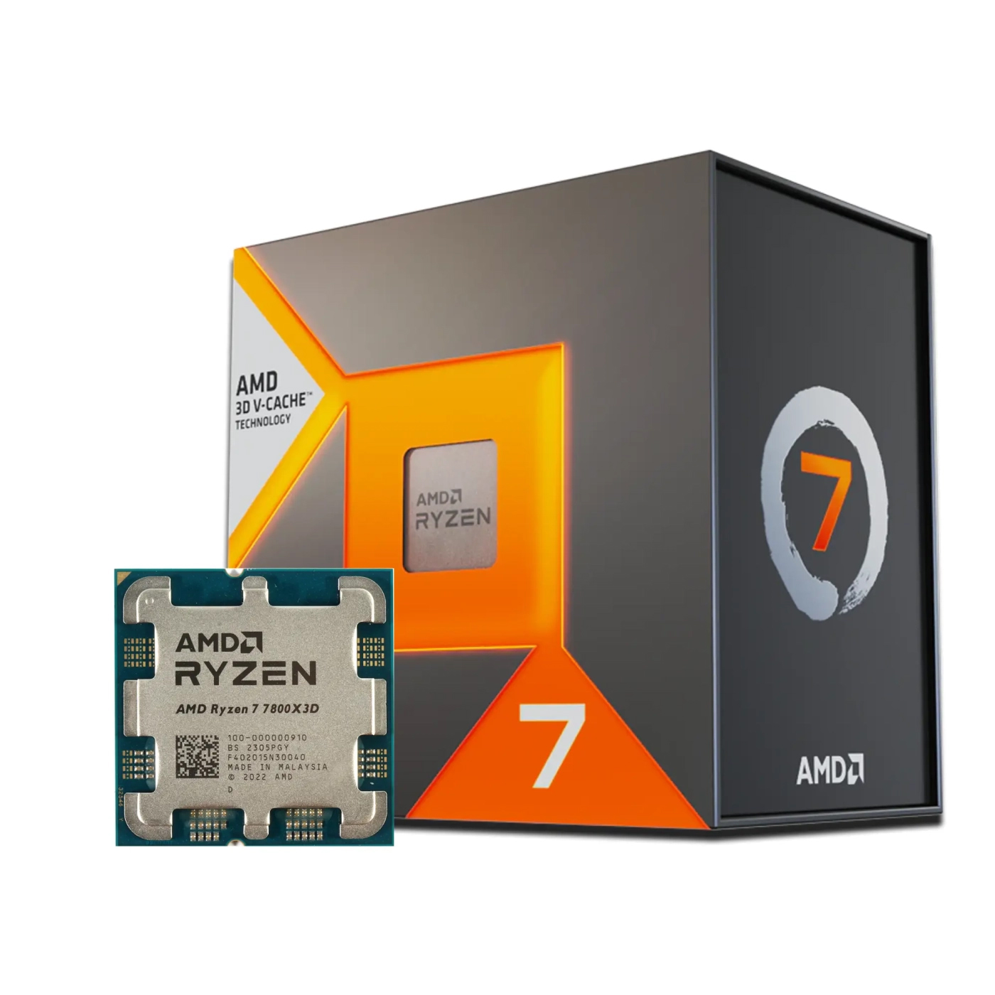 Процессор AMD Ryzen 7 7800X3D (100-100000910WOF) - Фото 1