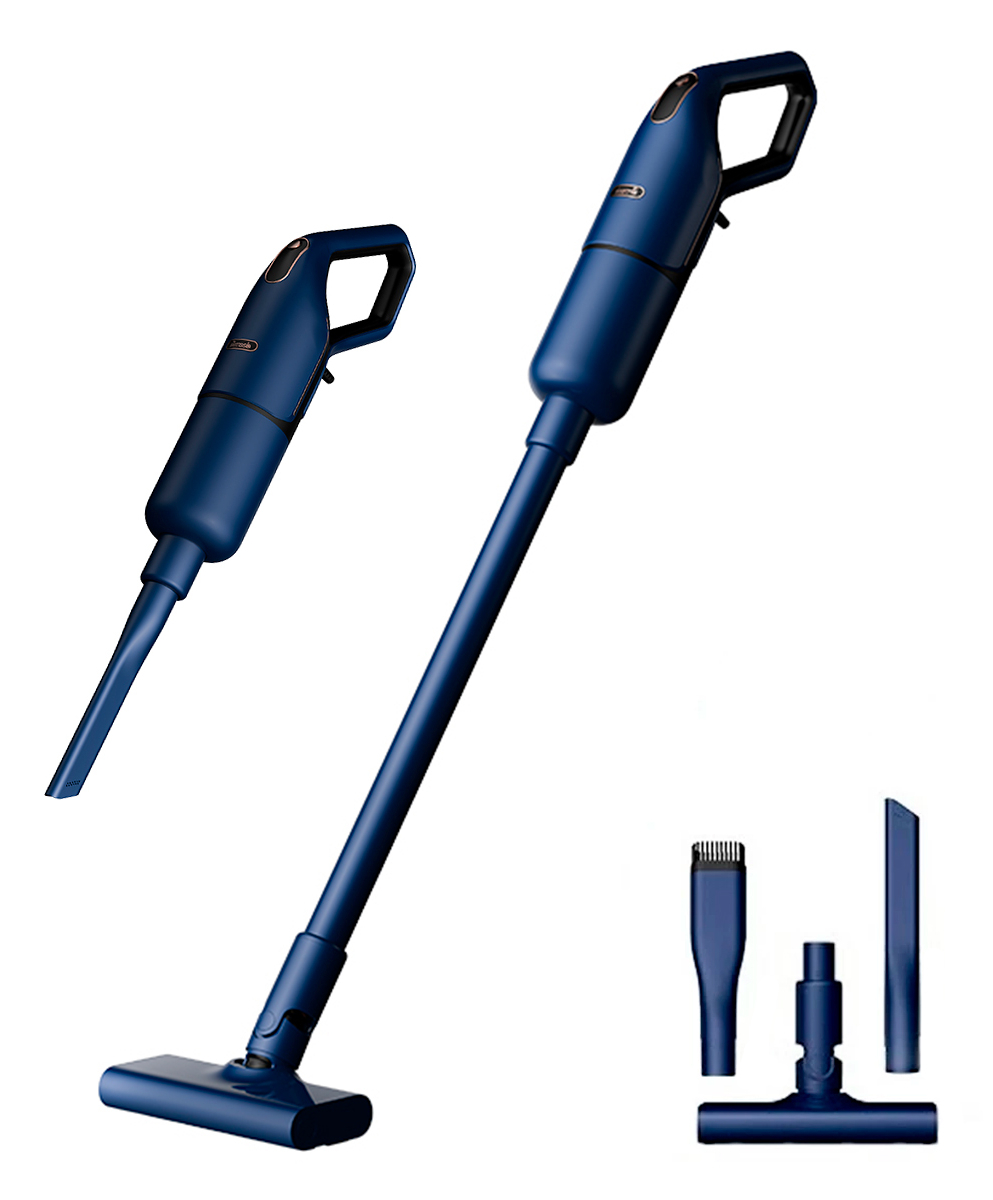 Пилосос ручний для дому Deerma Corded Stick Vacuum Cleaner Blue (DX1000W) - Фото 1