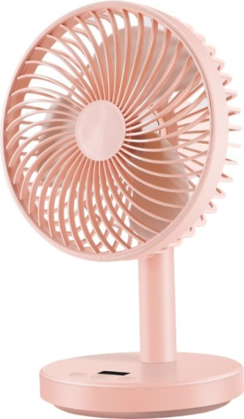 Вентилятор настільний Jile Desktop small fan 01 Pink  (1146684) - Фото 1