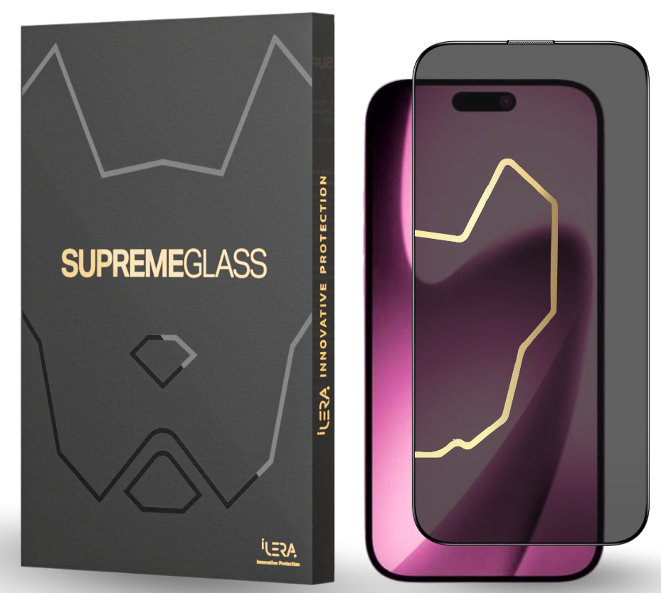 Защитное стекло для смартфона ILera DeLuxe Incognito Glass for iPhone 17 Pro (iLInDL17Pr) - Фото 1