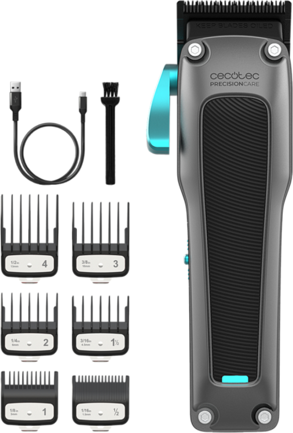 Машинка для стрижки волосся Cecotec PrecisionCare Expert Diamond Pro (A01_EU01_104488) - Фото 1