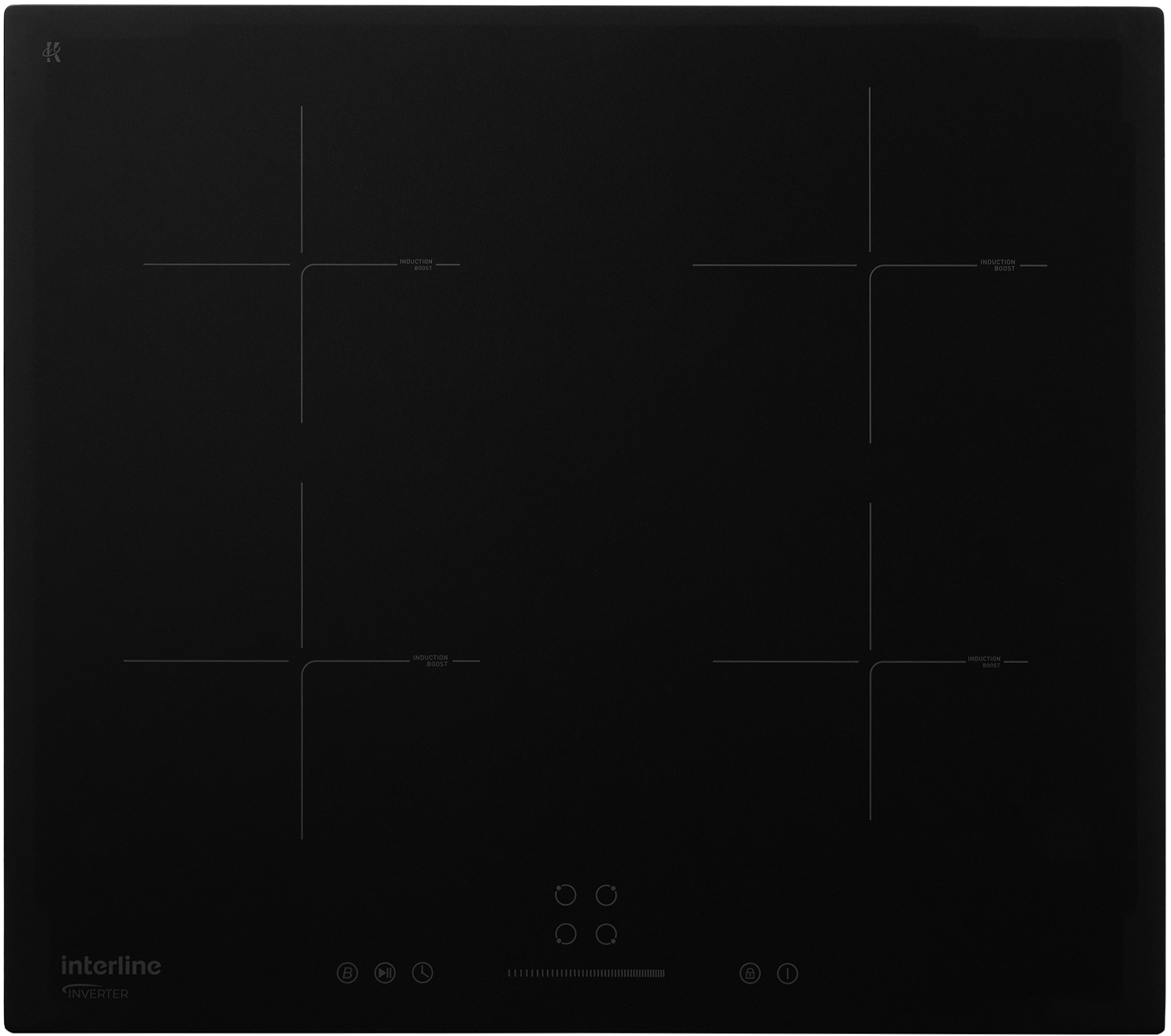 Варочная панель электрическая Interline HIV 767 SIB BB Nano Matte - Фото 1