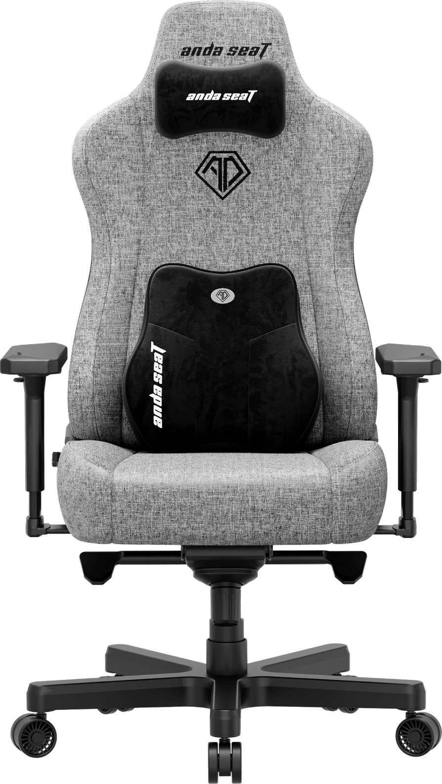 Крісло для геймерів Anda Seat Kaiser 3E XL Grey Fabric (AD23YC-XL-09-G-CF-G01)