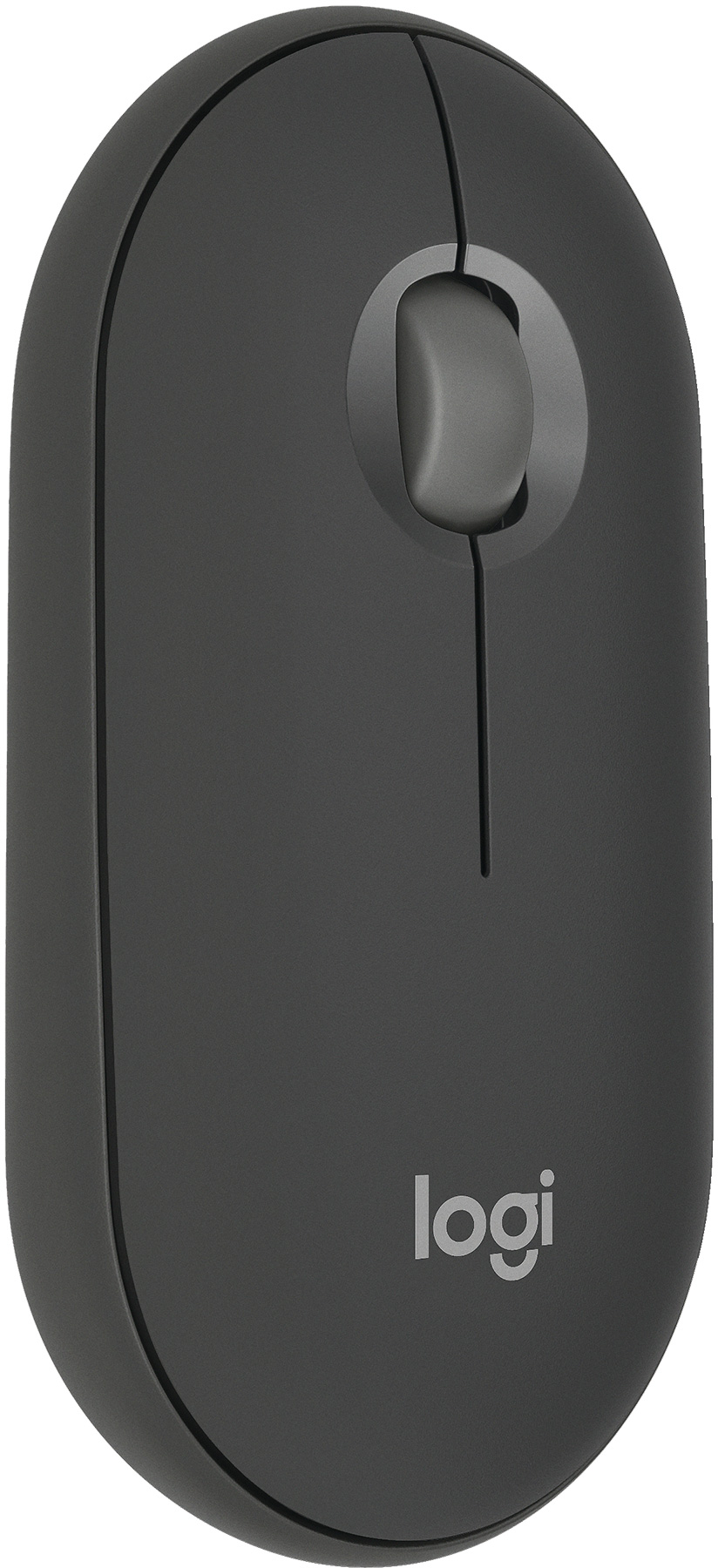 Мышь беспроводная Logitech Pebble Mouse 2 M350s Graphite Bluetooth (910-007015) - Фото 1