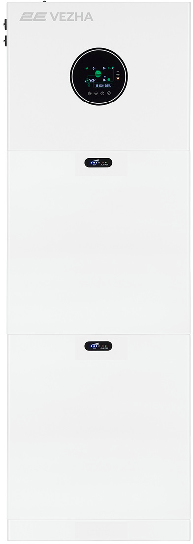 Система хранения энергии 2E PowerWall Vezha 5000 Вт 10.24 кВт/год MPPT 5.5 кВт WiFi (2E-ESS-PWV5-10) - Фото 1