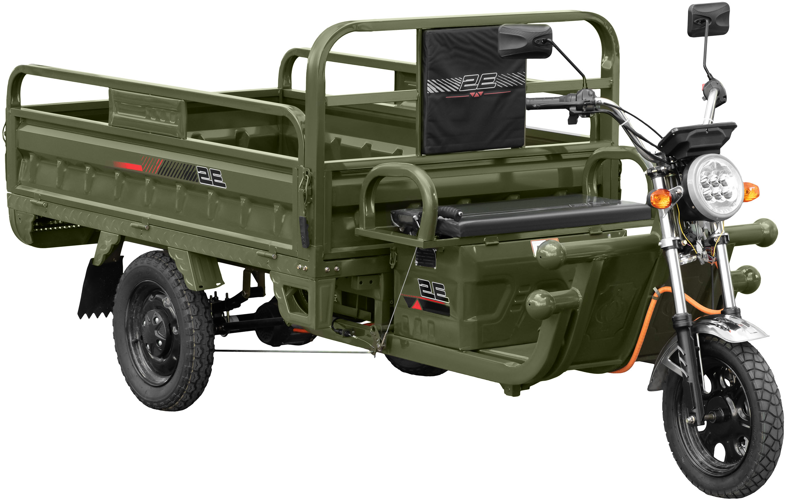 Трицикл 2E вантажний TCG8 Green (2EESTCG8PLUS) - Фото 1