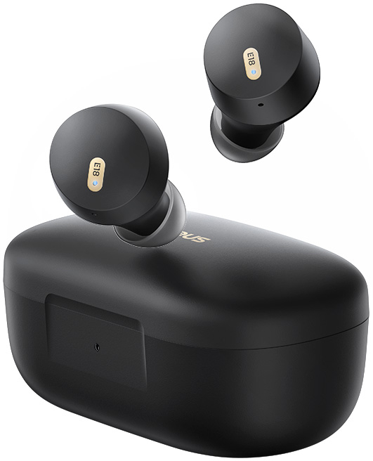 Наушники вкладыши беспроводные TWS Baseus Bowie E18 True Wireless Earphones  Cosmic Black (A00023800123-00) - Фото 1