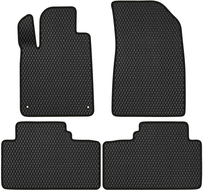 EVA коврики в салон авто EVAtech для C5 (DC) Citroen 2000-2008 1 поколение Liftback EU CN21236PVC4CP2RBB - Фото 1