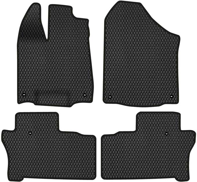 EVA коврики в салон авто EVAtech для Pilot 8 seats Honda 2015-2022 3 поколение SUV USA HA12342PVC4TL6RBB - Фото 1