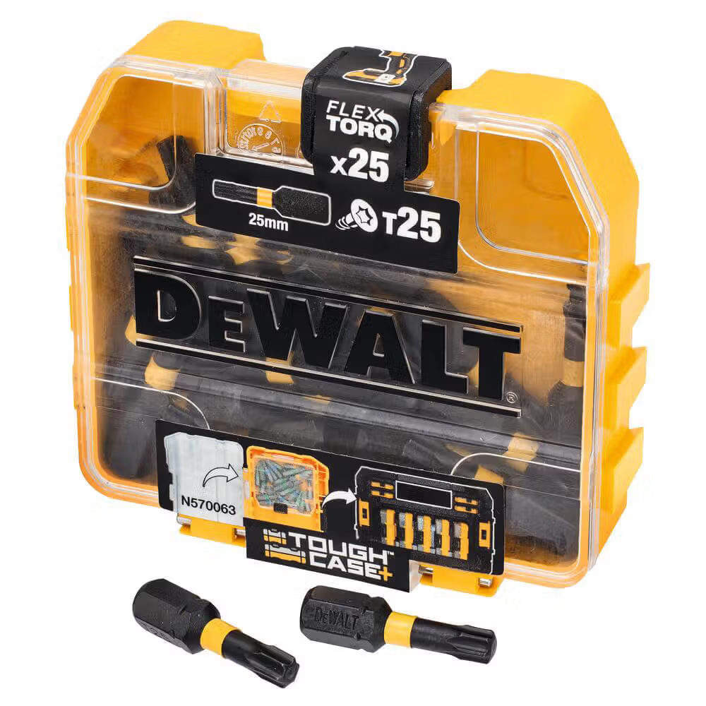 Набор бит для отвертки DeWALT EXTREME FLEXTORQ 25 шт. (DT70558T) - Фото 1