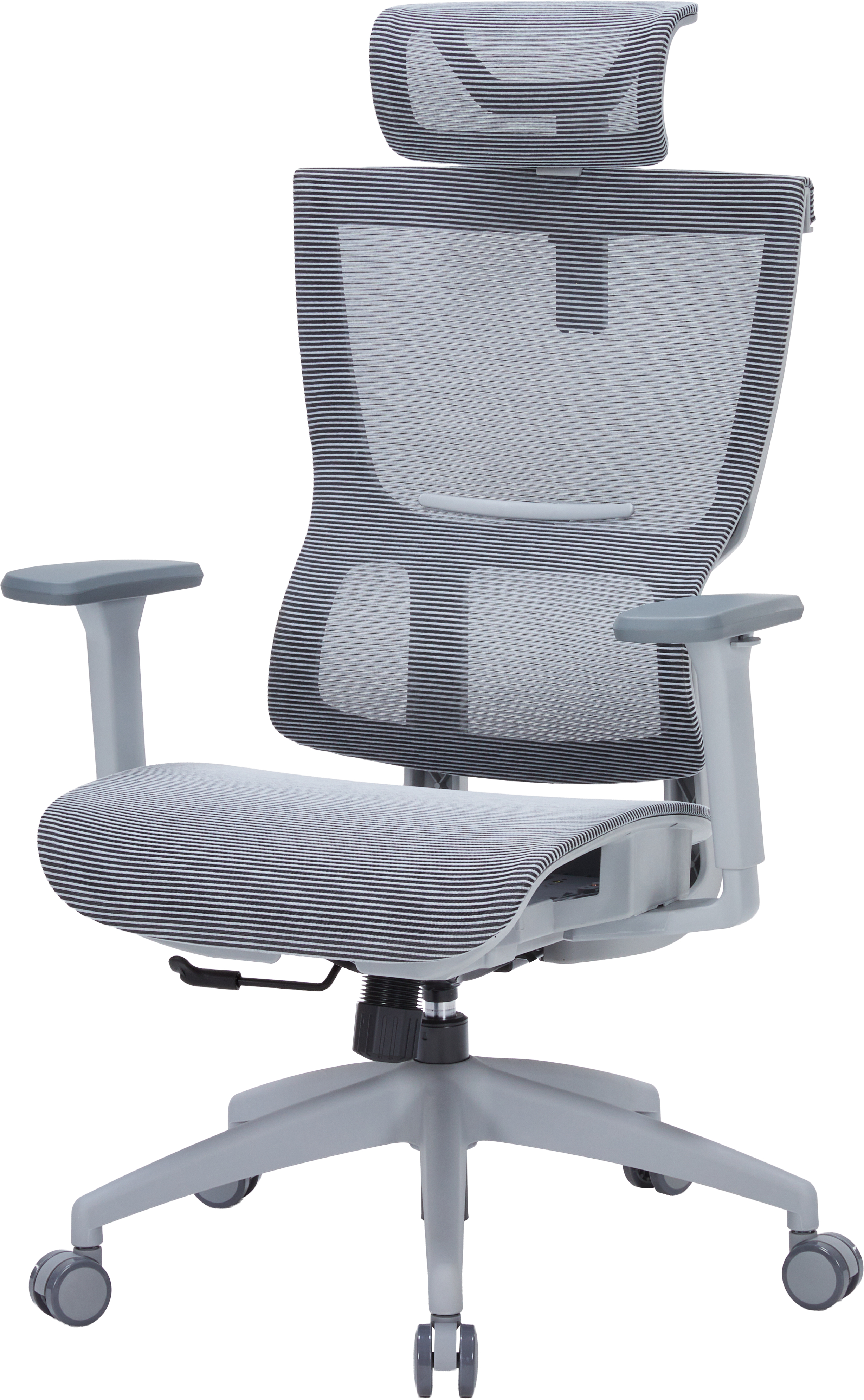 Кресло офисное OfficePro Elegant (OC660-G-DG-DG) Gray/Dark Gray - Фото 1