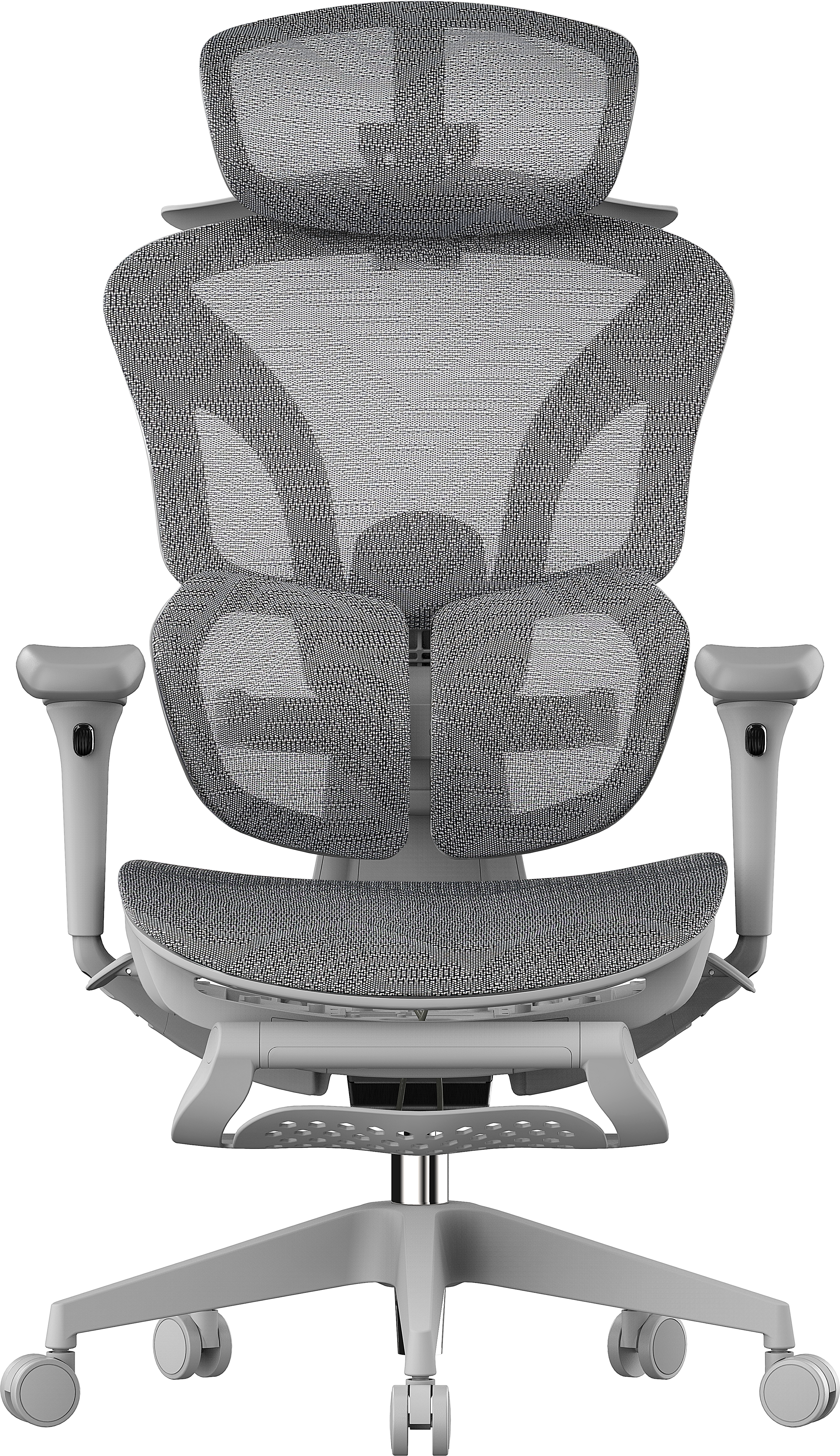 Кресло офисное OfficePro Elite Grey (OC950G) - Фото 1